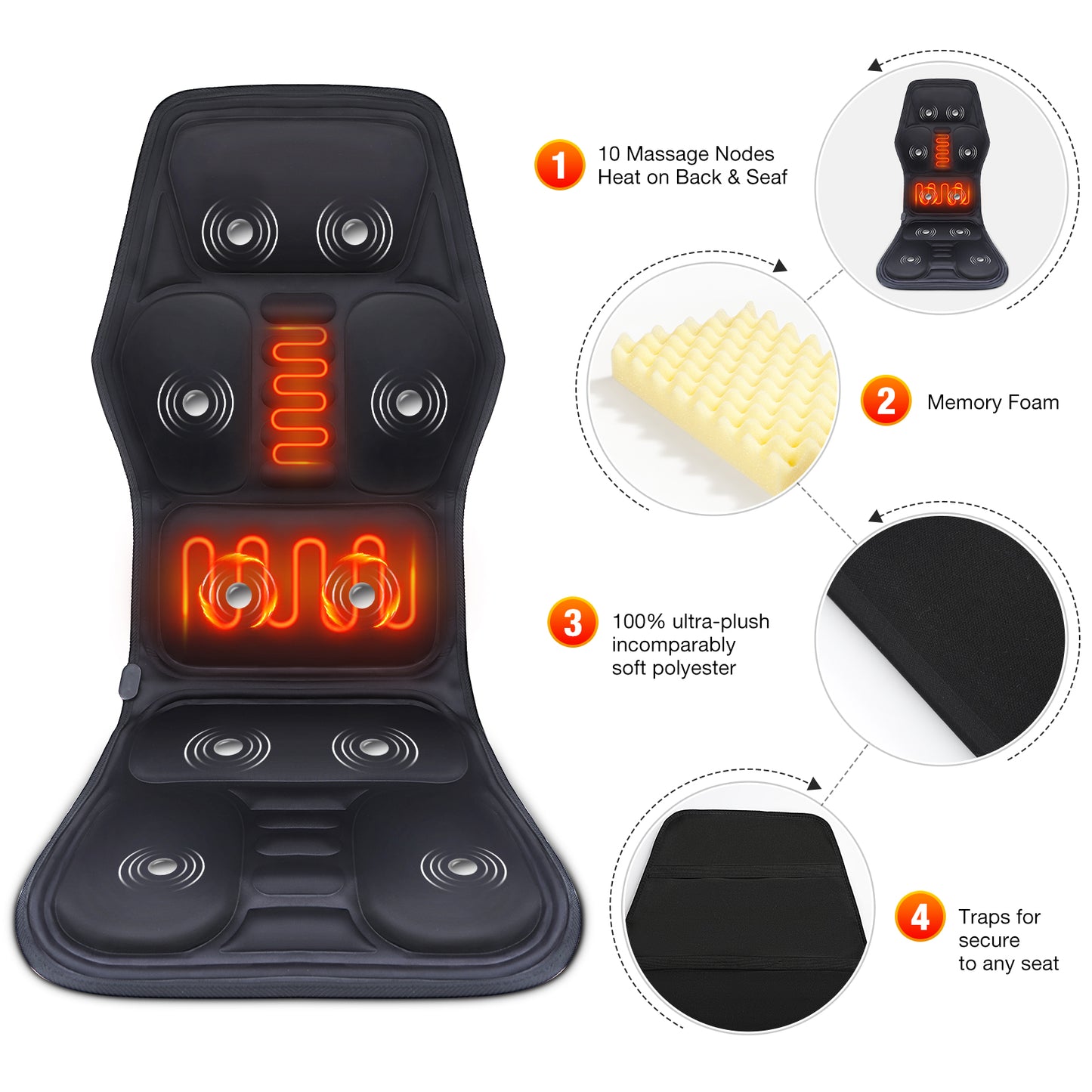 Electric Infrared Full Body Massage Chair