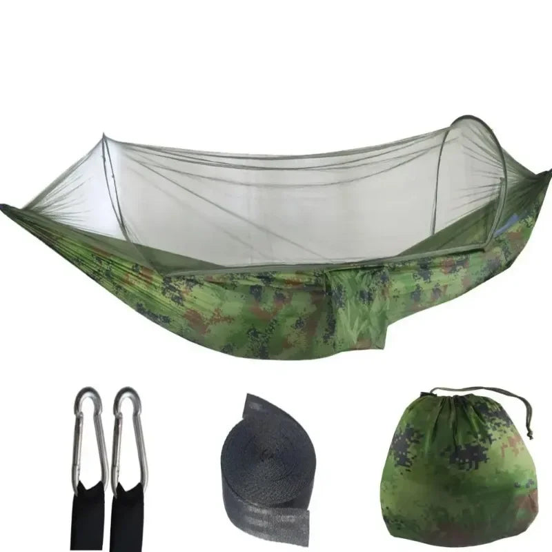 Outdoor Hammock With Mosquito Net