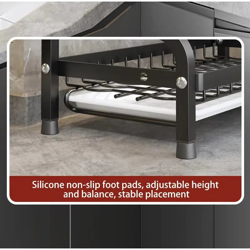 2 Tier Rust Proof Dish Rack