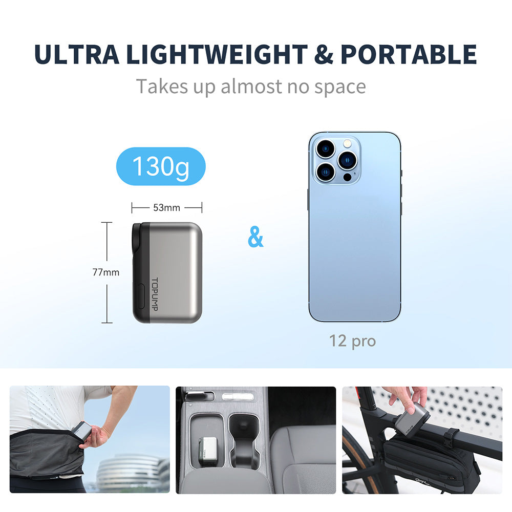 Portable Electric Bike Tyre Pump