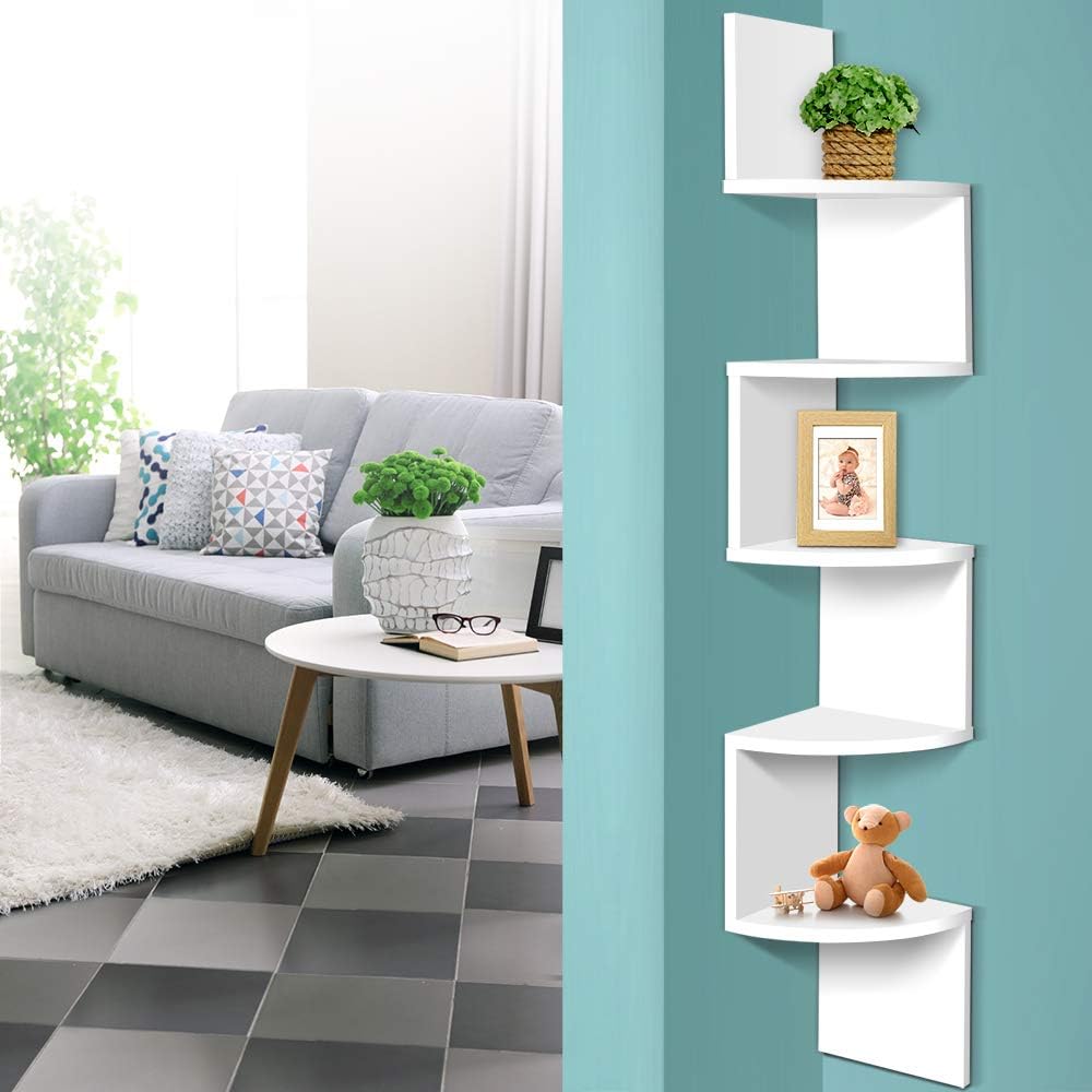 5 Tier Corner Shelving Unit